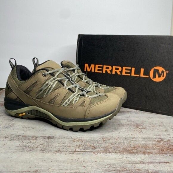 New Merrell Women's Siren Sport 3 vibram Hiking Shoe 6 brindle tea New with box - Picture 1 of 10